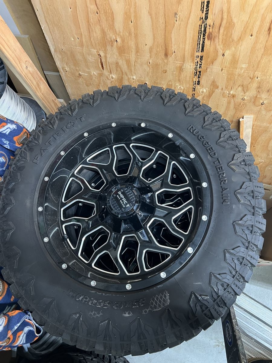 6x135mm All-Terrain Wheel & Tire Set