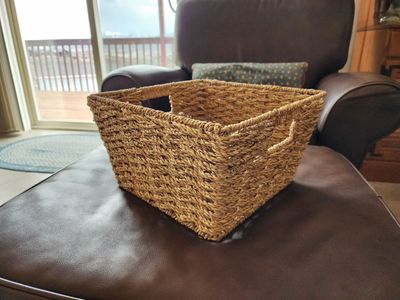Natural Large Seagrass Basket