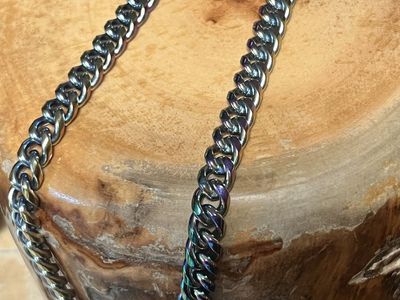 Multicolor chain necklace