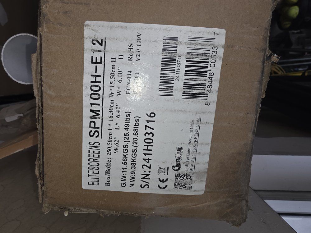 Elite Screens SPM100H-E12