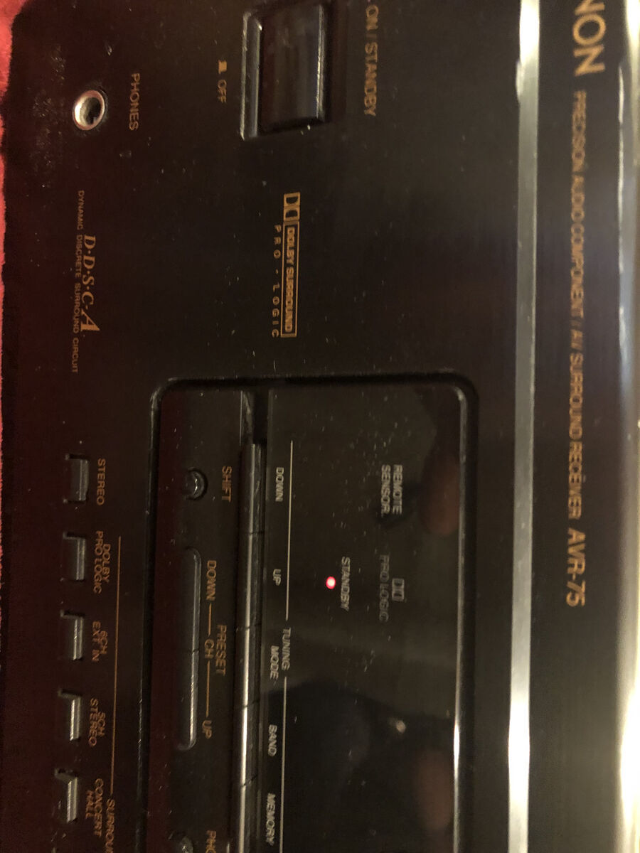 Denon AVR-75 Precision Audio Component AV Surround AM/FM Stereo Receiver