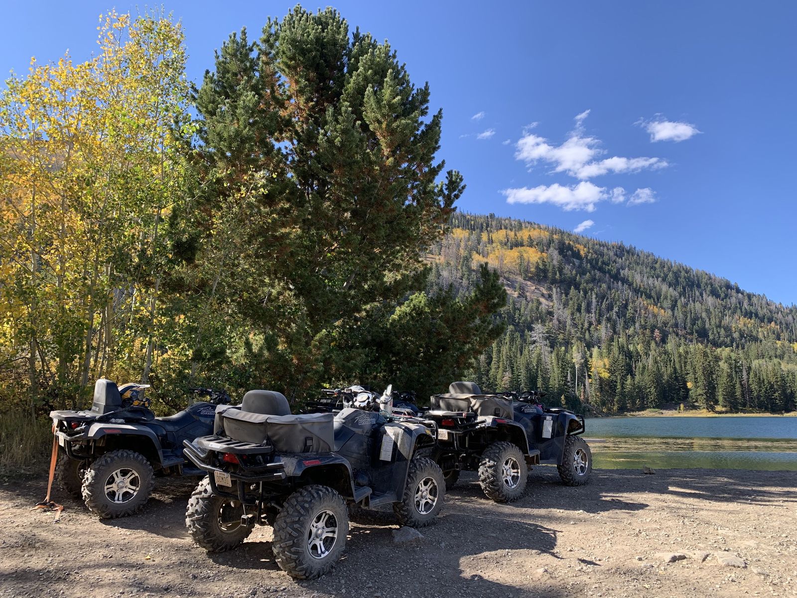 Arctic Cat 550 H1 ATV (TRV) x4 w/trailer