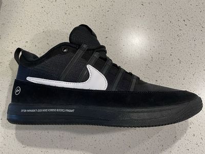 Nike Book 2 Black and White X Fragment Shoes - Size 10 VNDS