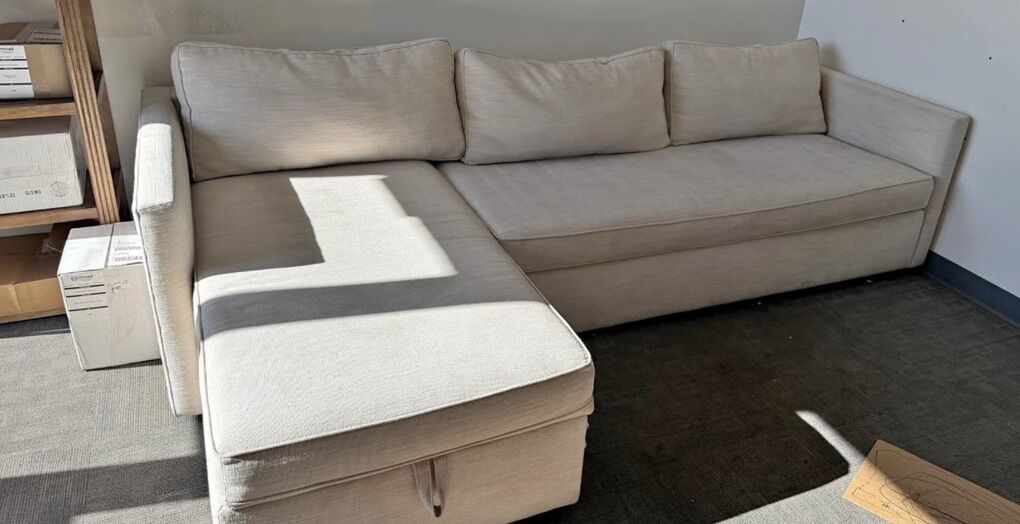 West elm Sectional With Chaise- Will Deliver