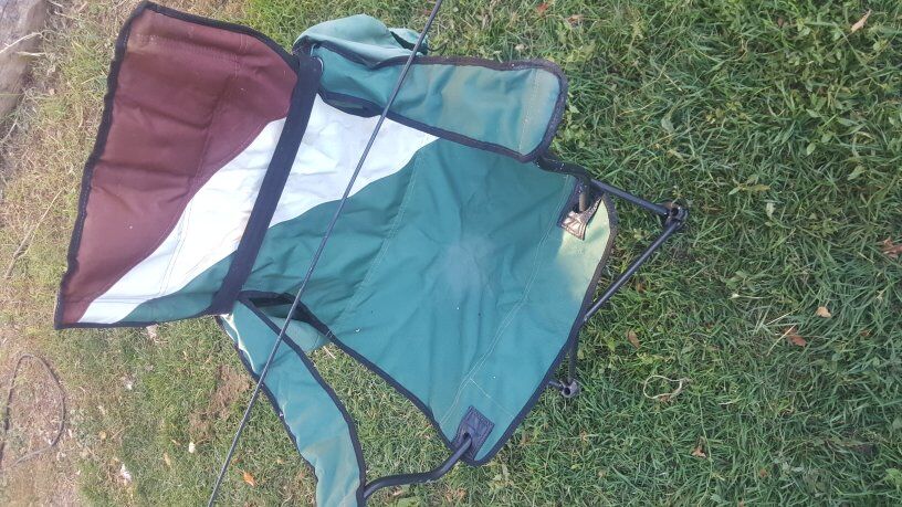 Camping chairs and metal folding chairs