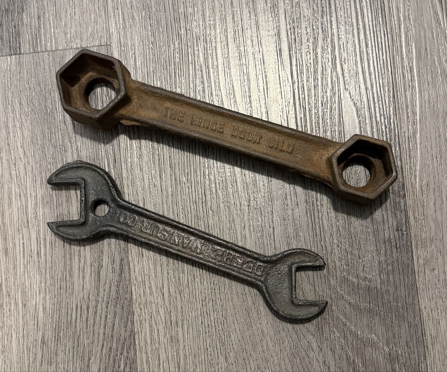 Antique American Farm & Silo Wrench Set