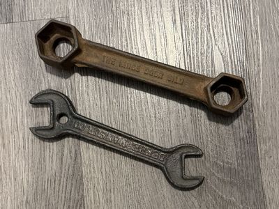 Antique American Farm & Silo Wrench Set
