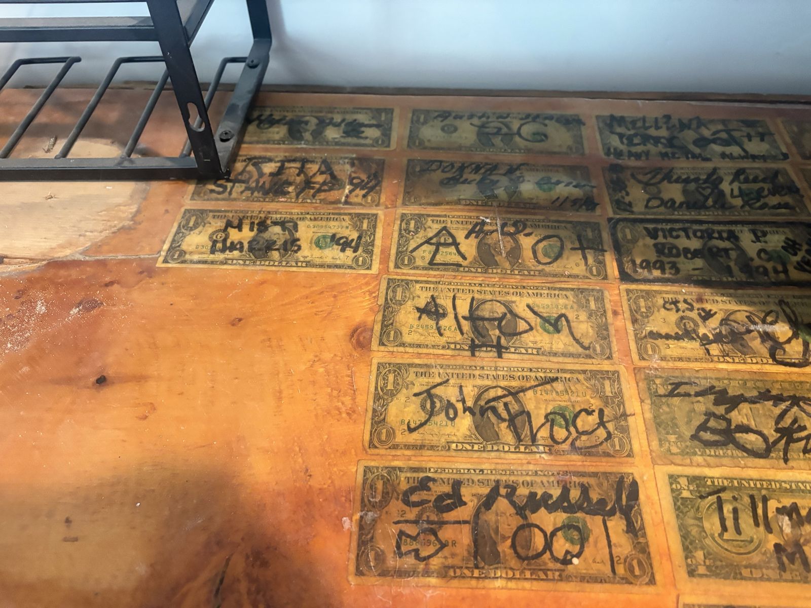 bar top