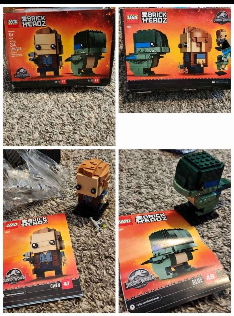 Various Lego sets, brickheadz Jurassic World/Fortnite, Herofactory, Sonic