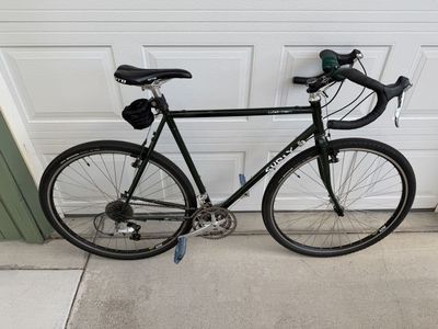 Surly Cross-Check 60cm Green All-Road Bicycle with WTB Saddle and Drop Bars