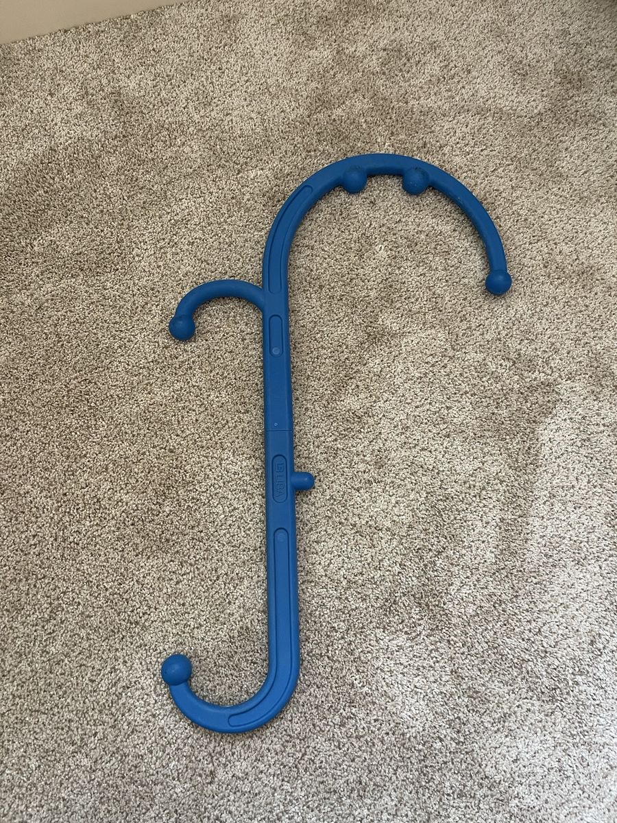 LiBa Deep Tissue Back and Neck Massager Trigger Point Tool Blue