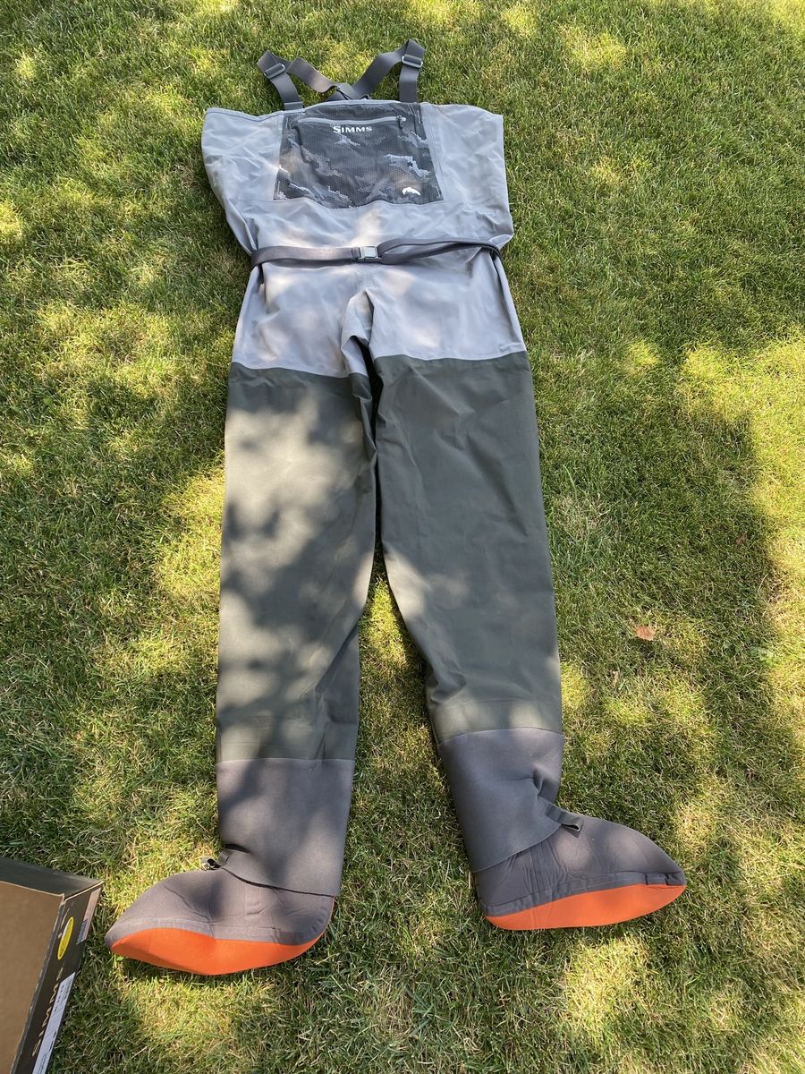 Simms guide classic Gore Tex Fishing waders size XL 