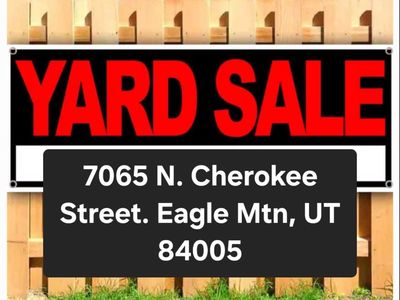Moving Yard Sale. Saturday August 8th, 7am-noon.