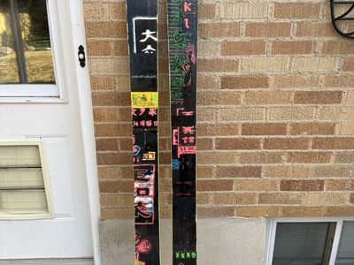 Volkl Katana Skis with Bindings - 191cm - Men's Freeride Ski - Used Good Condition