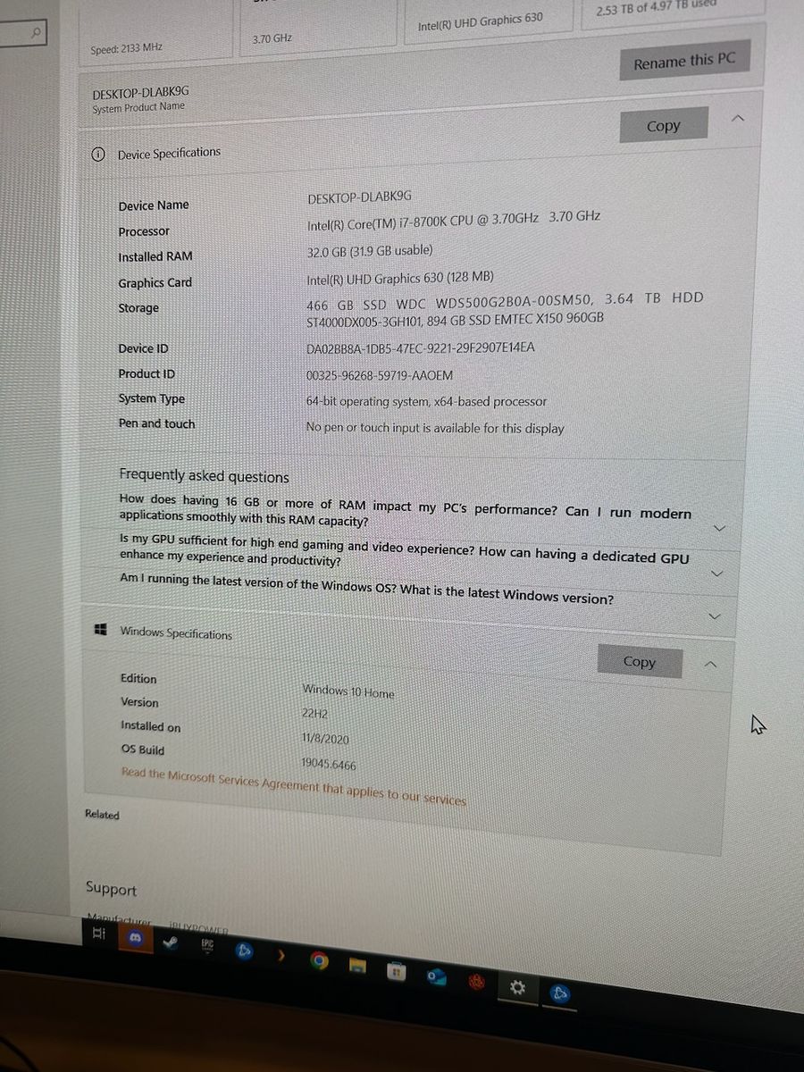 ASUS ROG Maximus X Hero WiFi Z370 Motherboard + i7-8700K 3.7GHz LGA1151