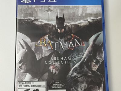 Ps4 / PlayStation 4 Game / Batman Arkham Collectio