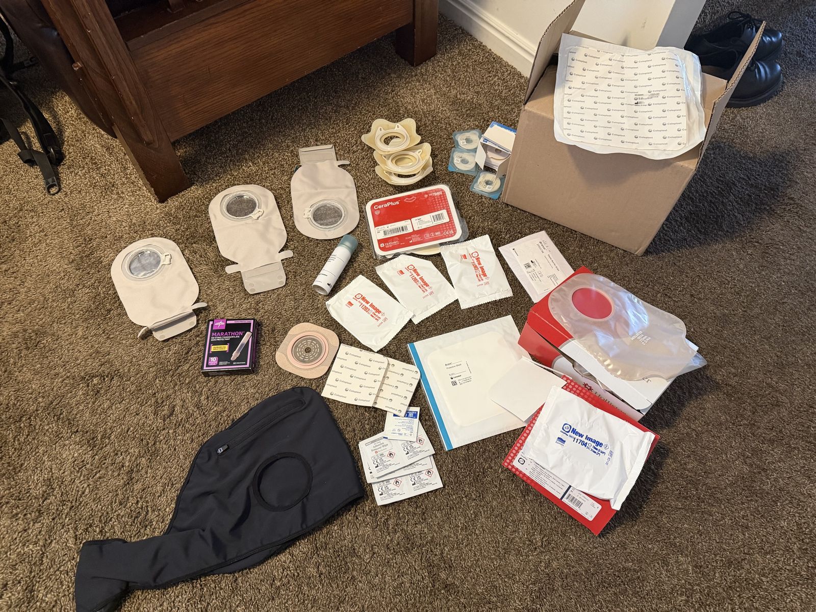 Ostomy supplies