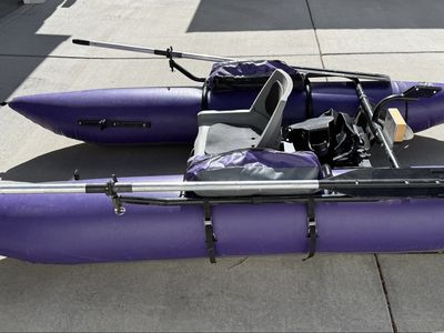 JW Outfitters Single Person Pontoon Raft