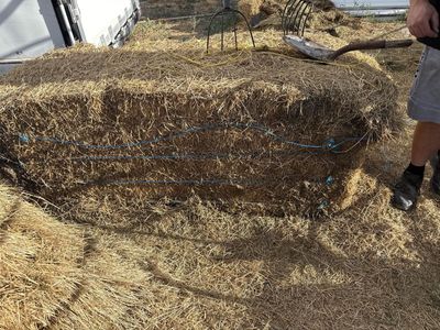 3x3x8 hay bale