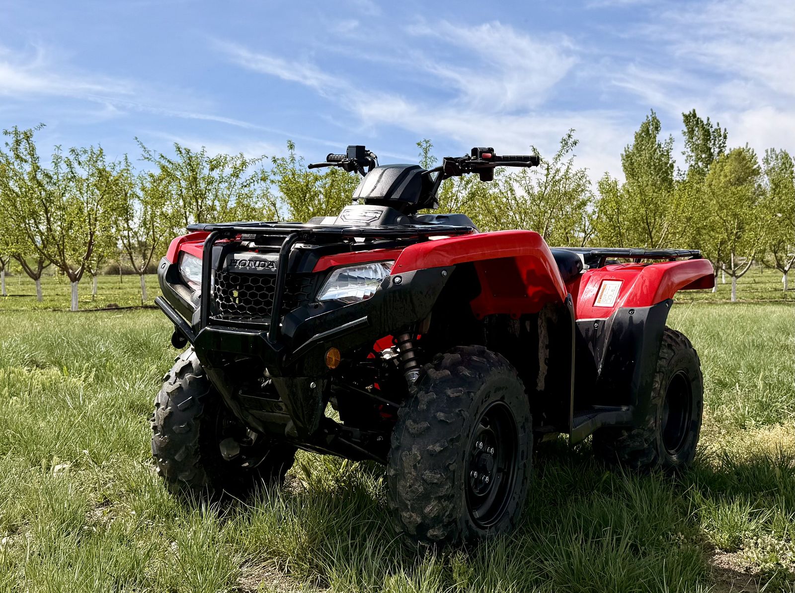 2023 Honda Rancher 420 – ONLY 130 Miles – Like New