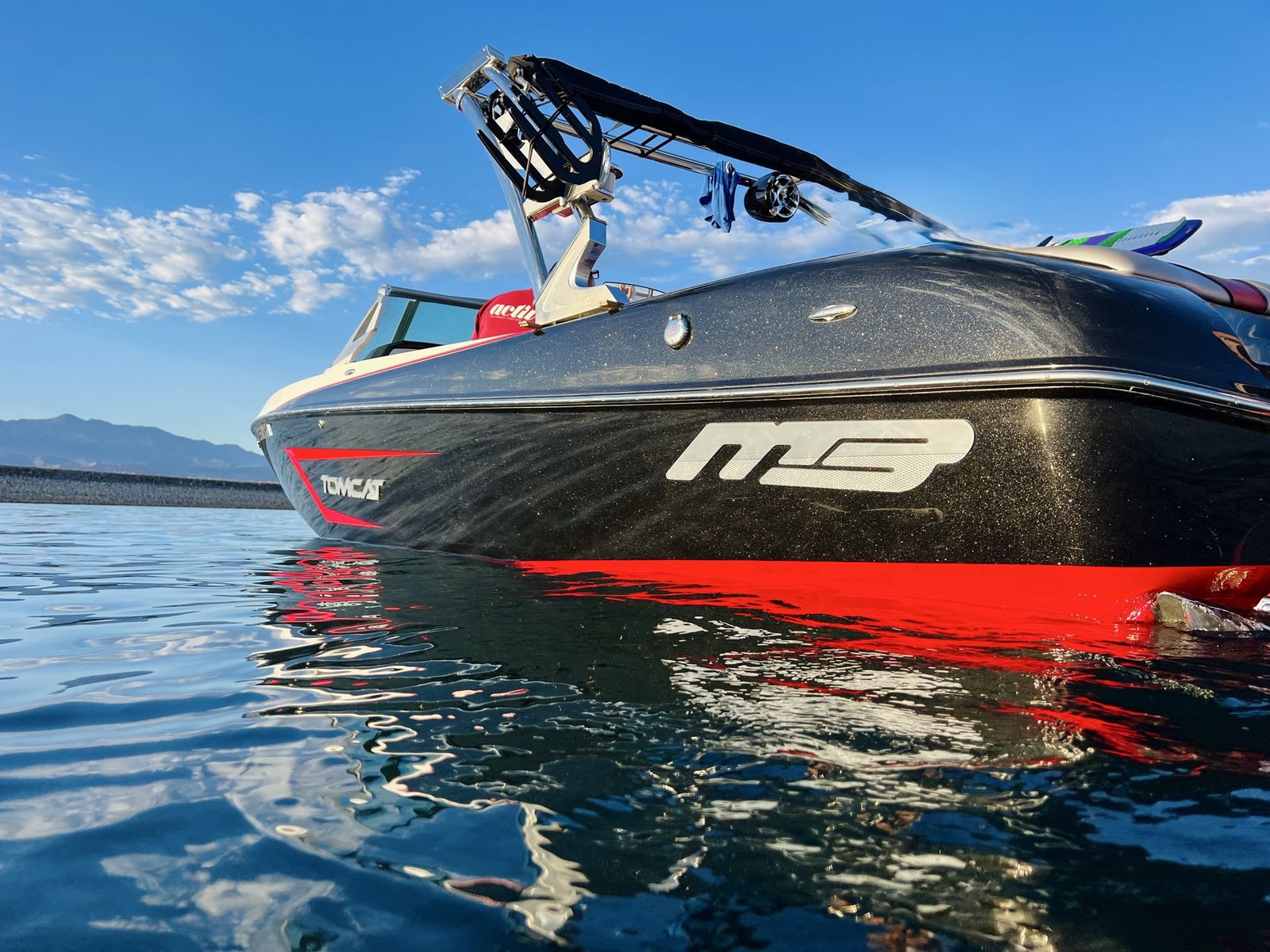 Surf Boat MB F 22 Tomcat low hours