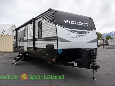 2023 Keystone Hideout 28RKS Rear Kitchen Rear Living Room