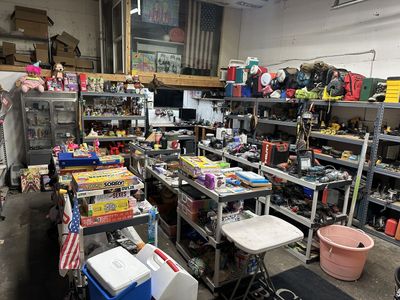 HUGE INDOOR YARD SALE!