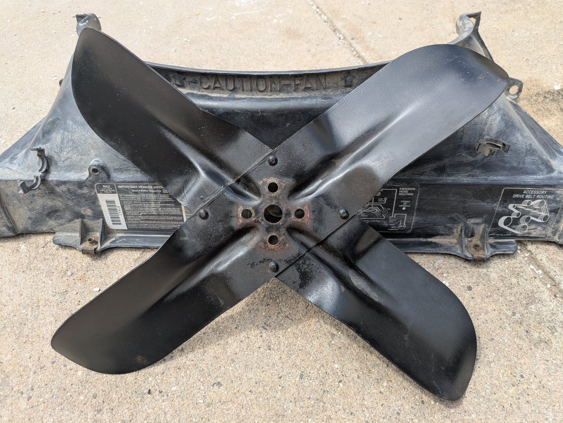 Stock Chevy 250/292 4 blade fan
