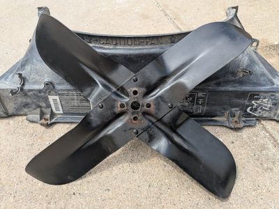 Stock Chevy 250/292 4 blade fan