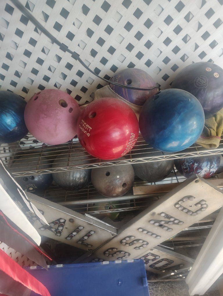 70 collector bowling balls for sale