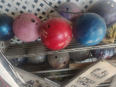 70 collector bowling balls for sale