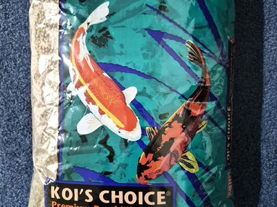 Premium Pond Fish Food - unopened 10 pound bag