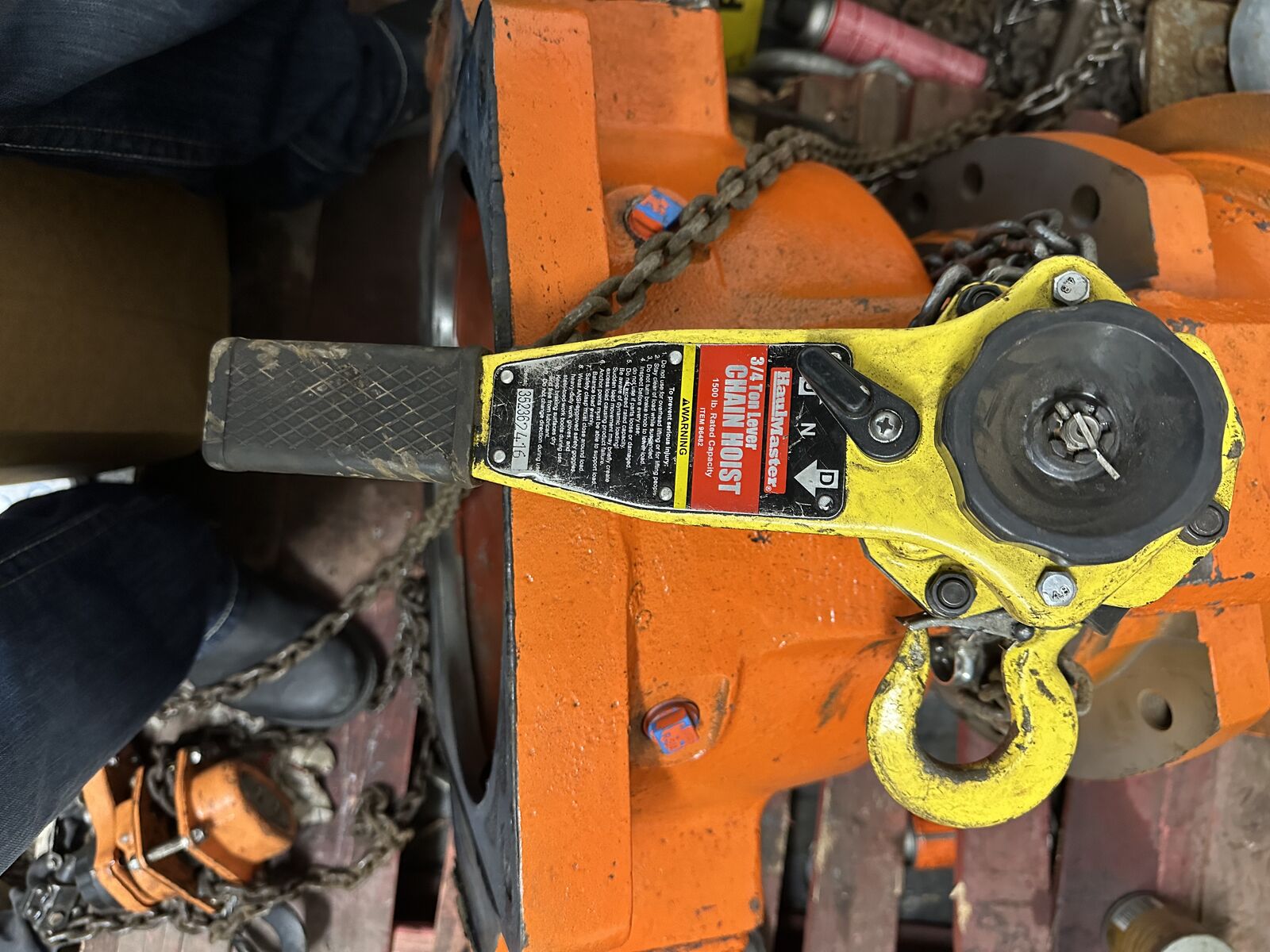 Haul Master 3/4 ton chain hoist