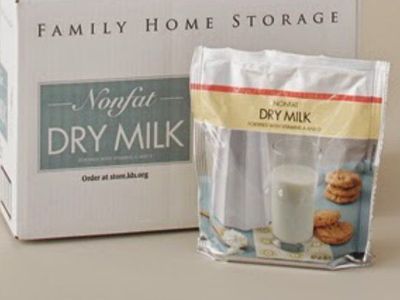 Non Fat Dry Milk- 12- 28oz pouches