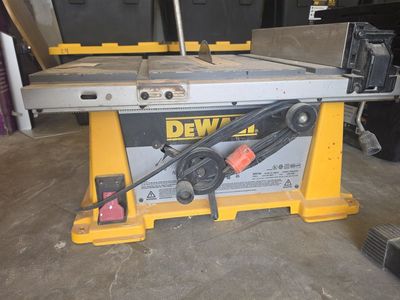 Dewalt DW744 Table Saw Heavy Duty Jobsite Saw