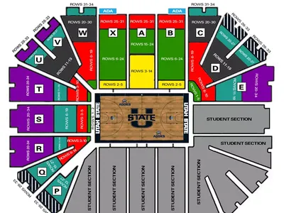 USU Basketball vs Memphis Aggies Saturday 14th