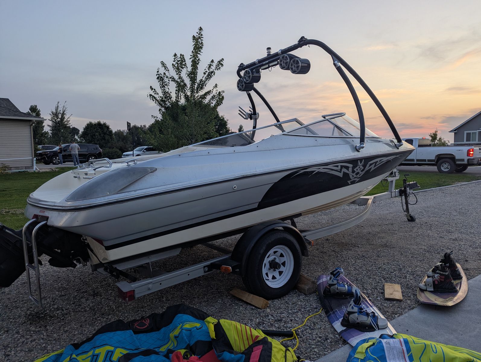 1995 Bayliner Capri 2050 Inboard/Outboard RUNS GREAT