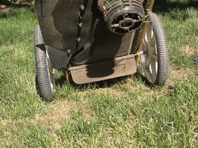 Weed eater on wheels