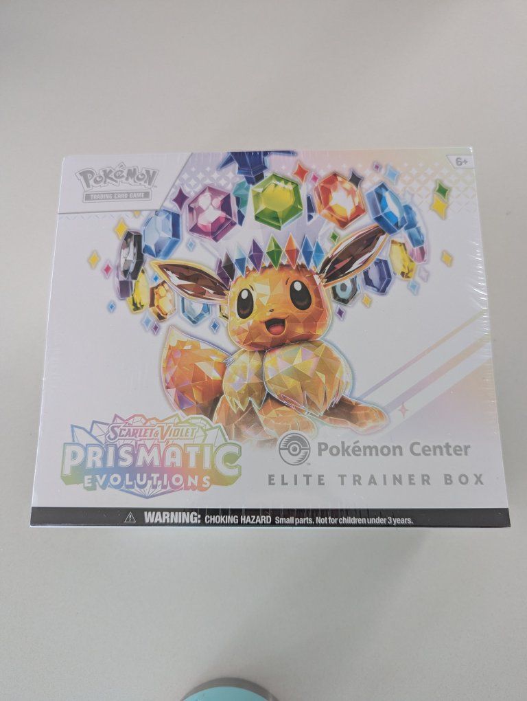 Pokemon Prismatic Evolutions Pokemon Center Elite Trainer Box - sealed