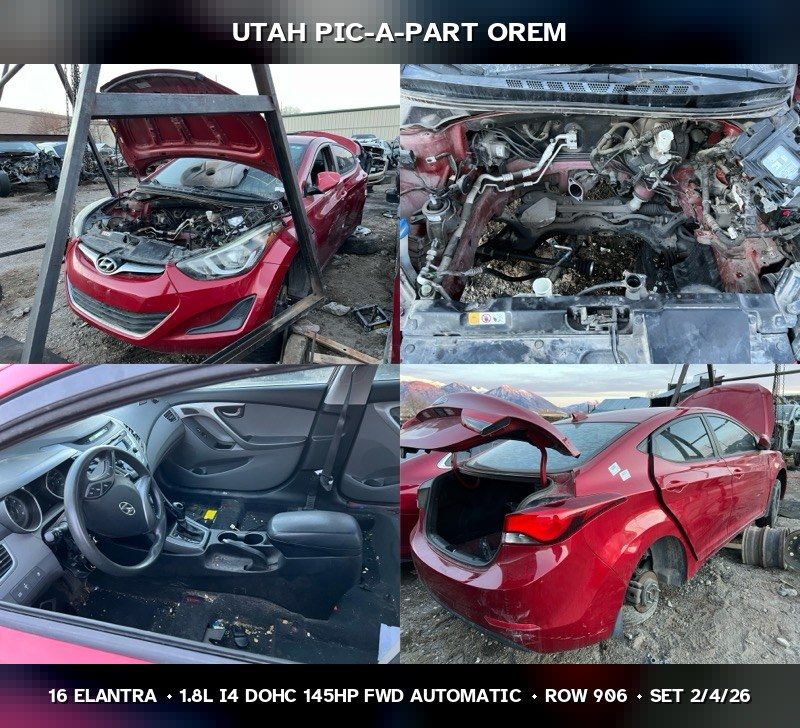 2016 Hyundai Elantra Parts - UTPAP Orem