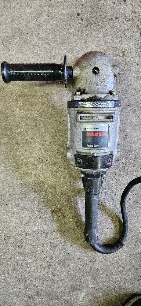 Black And Decker Industrial Angle Grinder.