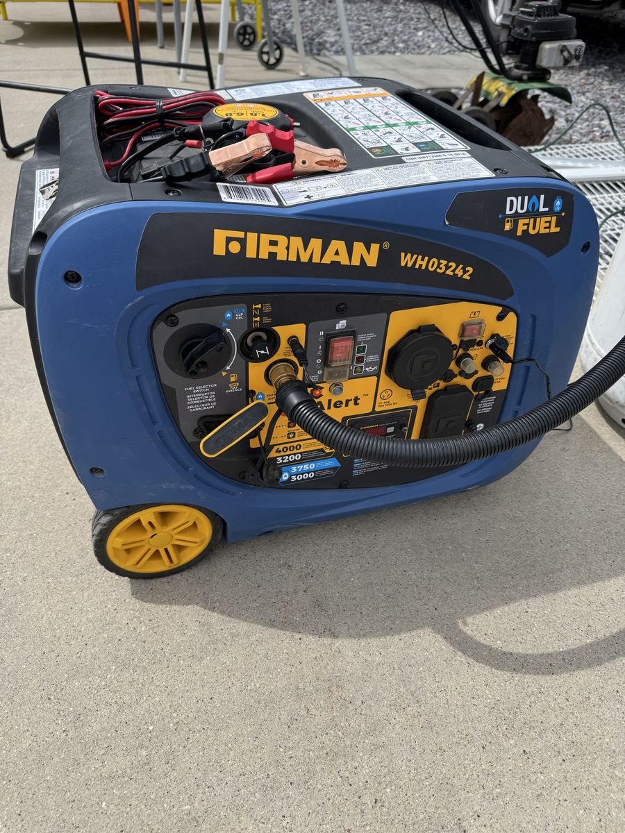 4000 Watt Dual Gas Generator