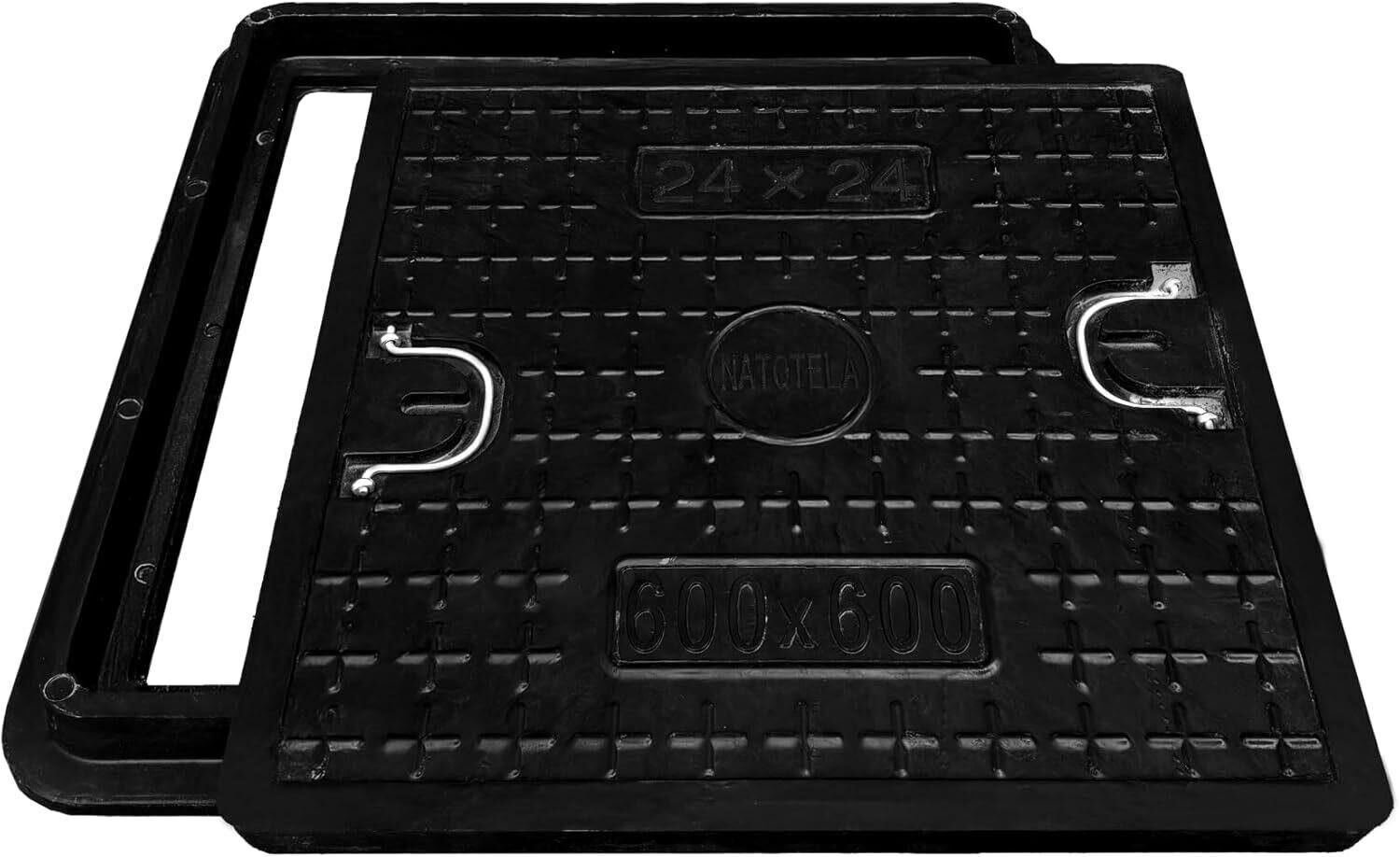 Square Fiberglass Manhole Cover 28x28, 24x24