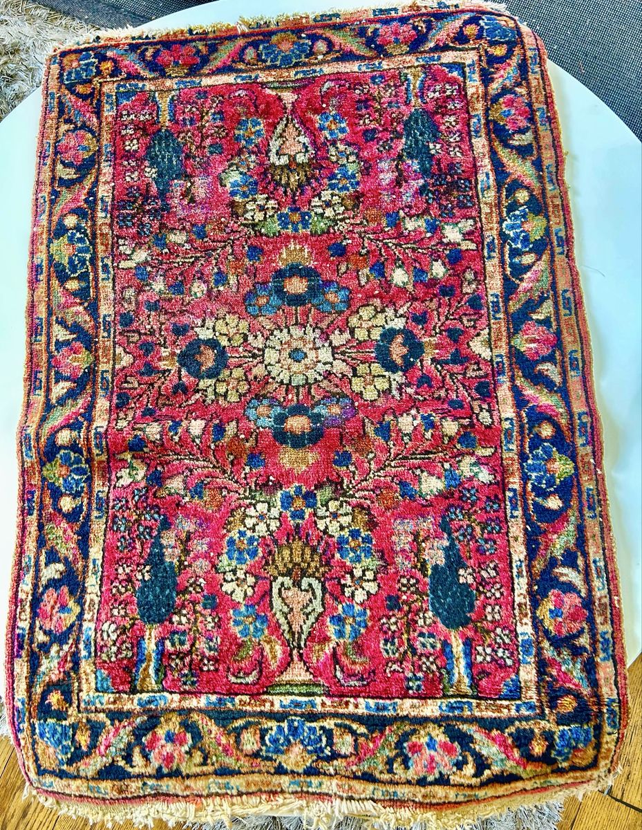 Antique Persian Sarouk Rug
