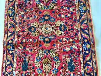Antique Persian Sarouk Rug