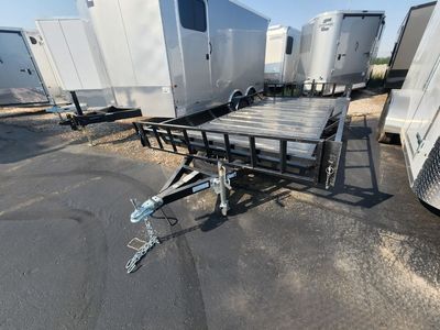 2023 ECHO USED 7X14 3.5K ATV Utility Trailer