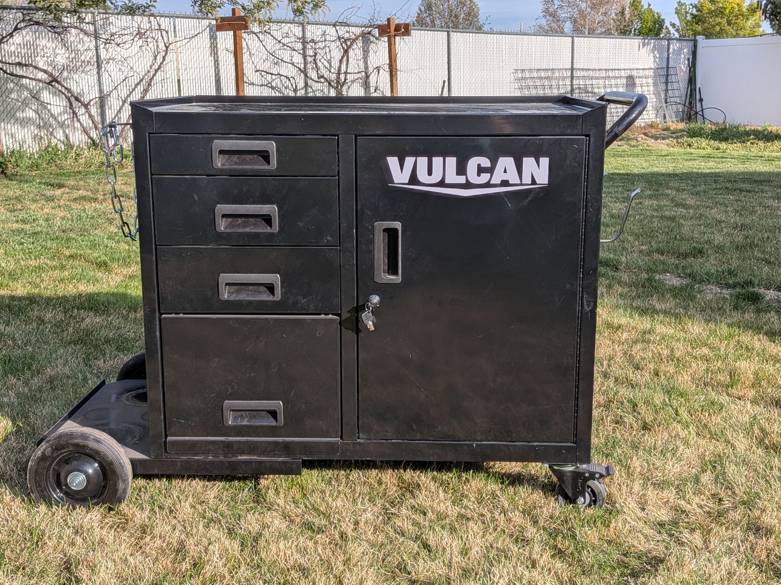 VULCAN 500 lb. Capacity Heavy Duty Large Welding Cabinet