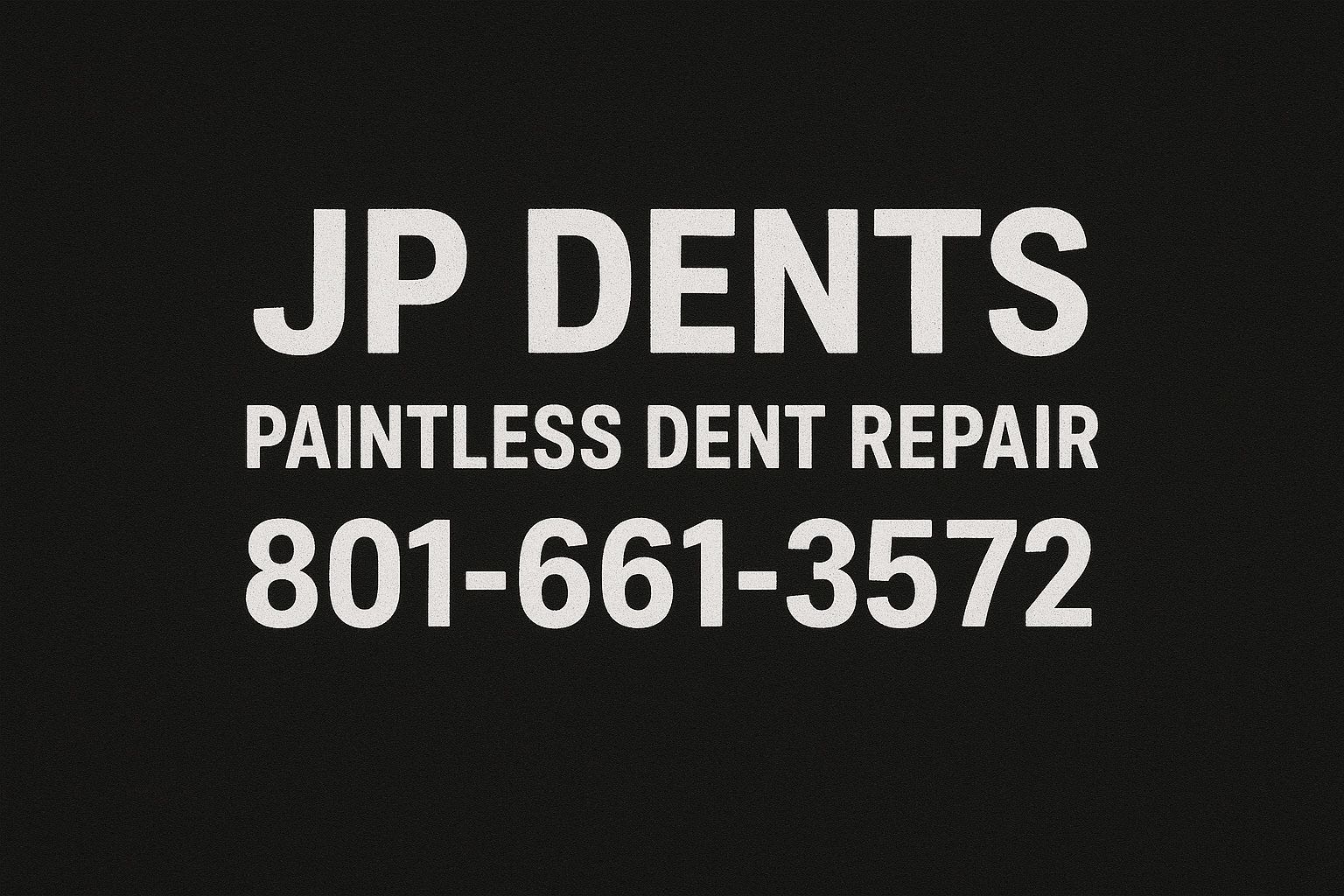 Paintless Dent Repair