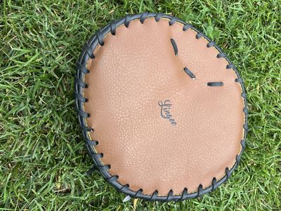 Lingee Baseball Glove/Mitt - Right Hand Throw (RHT) - Brown/Black - Excellent Condition