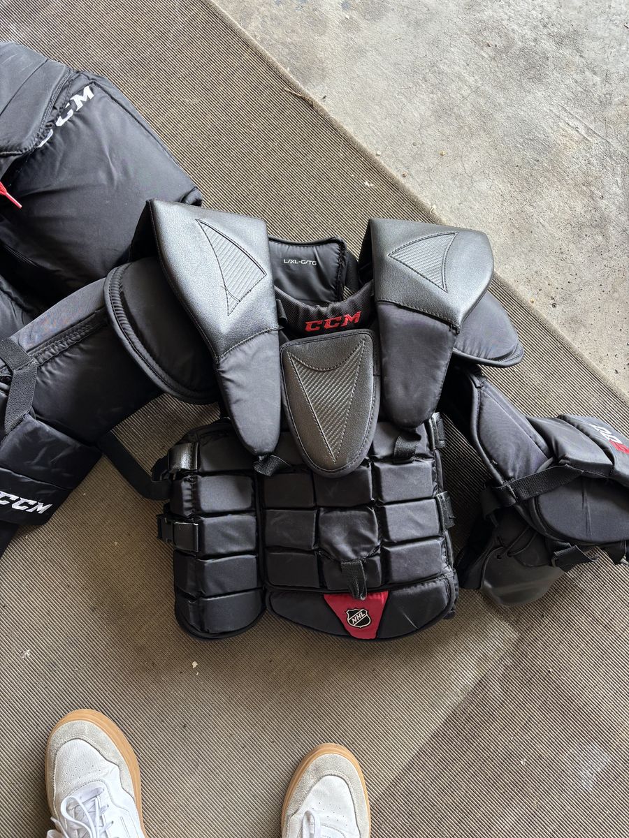 Complete Set of Goalie Gear